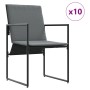 Conjunto de Comedor de Jardín de 13 Piezas con Cojines de Acero y Textileno by , Garden sets - Ref: Foro24-3335869, Price: 50...
