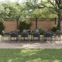 Conjunto de Comedor de Jardín de 13 Piezas con Cojines de Acero y Ratán Sintético by , Garden sets - Ref: Foro24-3335884, Pri...