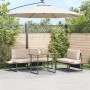 Juego de Comedor de Jardín de 3 Piezas con Cojines Color Taupe by , Garden sets - Ref: Foro24-3335890, Price: 415,31 €, Disco...