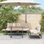 Juego de Comedor de Jardín de 3 Piezas con Cojines Color Taupe by , Garden sets - Ref: Foro24-3335890, Price: 415,31 €, Disco...