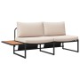 Juego de Comedor de Jardín de 3 Piezas con Cojines Color Taupe by , Garden sets - Ref: Foro24-3335890, Price: 415,31 €, Disco...