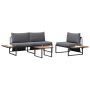 Conjunto de Sofá de Jardín de 3 Piezas con Cojines Antracita von , Gartensets - Ref: Foro24-3335891, Preis: 415,34 €, Rabatt: %
