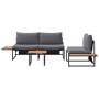 Conjunto de Sofá de Jardín de 3 Piezas con Cojines Antracita von , Gartensets - Ref: Foro24-3335891, Preis: 415,34 €, Rabatt: %