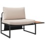 Conjunto de sofá de jardín de 3 piezas con cojines taupe von , Gartensets - Ref: Foro24-3335893, Preis: 384,54 €, Rabatt: %