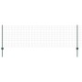 Euro Fence con 5 postes en verde 0.8x10 m de acero by , fence posts - Ref: Foro24-3335974, Price: 52,47 €, Discount: %