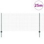 Set de Cerca Euro Set de 2 Verde Metal Cerca de 25 x 1 m de , Postes de cerca - Ref: Foro24-3336007, Precio: 146,53 €, Descue...