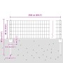 Conjunto de Paneles de Cerca de Jardín Conjunto de 2 Verde by , fence posts - Ref: Foro24-3336009, Price: 75,38 €, Discount: %