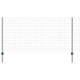 Set de Cerca Euro Juego de 2 Verde Acero Recubierto de Polvo de , Postes de cerca - Ref: Foro24-3336018, Precio: 136,54 €, De...
