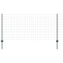 Set de Valla Euro Set de 2 Verde Metal 25 x 1 m Duradero by , fence posts - Ref: Foro24-3336022, Price: 103,94 €, Discount: %