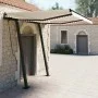 Toldo automático con LED y sensor de viento color crema 3x2,5 m de vidaXL, Toldos - Ref: Foro24-3070112, Precio: 551,26 €, De...
