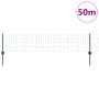 Cerca Euro de Set de 3 Verde Acero, PVC Mediano Resistente by , fence posts - Ref: Foro24-3336033, Price: 121,15 €, Discount: %