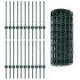 Juego de Cercas Set de 3 Verde Oscuro Acero Galvanizado von , Zaunpfosten - Ref: Foro24-3336034, Preis: 152,12 €, Rabatt: %