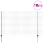 Conjunto de Cercas de Jardín 2 Unidades Verde Metal 10 x 1.5 m by , fence posts - Ref: Foro24-3336045, Price: 90,75 €, Discou...