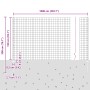 Conjunto de Cercas de Jardín 2 Unidades Verde Metal 10 x 1.5 m by , fence posts - Ref: Foro24-3336045, Price: 90,75 €, Discou...