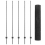 Juego de Valla de Jardín de Set de 2 Gris Acero Galvanizado by , fence posts - Ref: Foro24-3336061, Price: 108,52 €, Discount: %