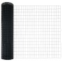 Juego de Cercas Enrollables de Jardín Conjunto de 2 Gris Metal by , fence posts - Ref: Foro24-3336067, Price: 92,90 €, Discou...