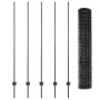 Juego de Cerca de Jardín 2 Piezas Gris Oscuro Acero Galvanizado de , Postes de cerca - Ref: Foro24-3336069, Precio: 103,82 €,...