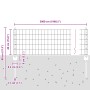 Conjunto de Cerca de Jardín de Conjunto de 3 Gris Acero Galvanizado by , fence posts - Ref: Foro24-3336121, Price: 134,90 €, ...