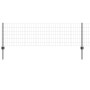 Juego de Cercas de Jardín Set de 3 Gris Metal Grande Duradero by , fence posts - Ref: Foro24-3336124, Price: 164,45 €, Discou...