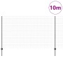 Juego de Cerca Euro Set de 2 Gris Metal 10 x 1.4 m Duradera by , fence posts - Ref: Foro24-3336134, Price: 86,73 €, Discount: %