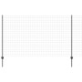 Juego de Cerca Euro Set de 2 Gris Metal 10 x 1.4 m Duradera by , fence posts - Ref: Foro24-3336134, Price: 86,73 €, Discount: %