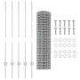 Juego de Cerca de Jardín Juego de 2 Acero Galvanizado 10 x 1 m by , fence posts - Ref: Foro24-3336147, Price: 91,49 €, Discou...
