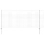 Juego de Cerca de Jardín Juego de 2 Acero Galvanizado 10 x 1 m by , fence posts - Ref: Foro24-3336147, Price: 91,49 €, Discou...