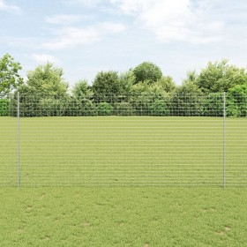 Juego de Vallas de Jardín Juego de 2 Acero galvanizado Grande by , fence posts - Ref: Foro24-3336149, Price: 119,77 €, Discou...