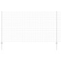 Juego de Vallas de Jardín Juego de 2 Acero galvanizado Grande by , fence posts - Ref: Foro24-3336149, Price: 119,77 €, Discou...