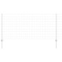 Conjunto de Cerca de Jardín Set de 2 Acero Galvanizado 10 x 1 m by , fence posts - Ref: Foro24-3336171, Price: 76,40 €, Disco...