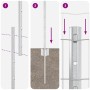 Conjunto de Rollos de Cerca de Jardín Set de 2 Acero galvanizado von , Zaunpfosten - Ref: Foro24-3336172, Preis: 85,91 €, Rab...