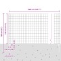 Conjunto de Rollos de Cerca de Jardín Set de 2 Acero galvanizado von , Zaunpfosten - Ref: Foro24-3336172, Preis: 85,91 €, Rab...