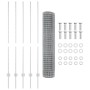 Set de Cerca Euro Set de 2 Acero galvanizado 10 x 1.4 m by , fence posts - Ref: Foro24-3336181, Price: 97,25 €, Discount: %