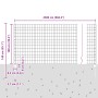 Set de Cerca de Jardín Set de 2 Acero galvanizado 25 x 1 m von , Zaunpfosten - Ref: Foro24-3336190, Preis: 174,55 €, Rabatt: %