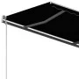 Automatic retractable awning with anthracite gray poles 3x2.5 m by vidaXL, Awnings - Ref: Foro24-3070109, Price: 409,32 €, Di...
