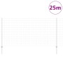 Set de cerca de jardín 2 unidades Acero galvanizado 25 x 1.2 m by , fence posts - Ref: Foro24-3336200, Price: 168,01 €, Disco...