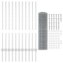 Juego de Cercas de Jardín Juego de 2 Acero Galvanizado 25 x 1 m von , Zaunpfosten - Ref: Foro24-3336204, Preis: 138,47 €, Rab...