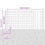 Juego de Cercas de Jardín Juego de 2 Acero Galvanizado 25 x 1 m von , Zaunpfosten - Ref: Foro24-3336204, Preis: 138,47 €, Rab...