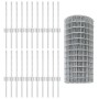 Cerca Euro Conjunto de 3 Acero galvanizado 50 x 0.4 m Resistente by , fence posts - Ref: Foro24-3336206, Price: 176,08 €, Dis...