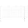 Set de Cerca Euro Set de 2 Acero Galvanizado Grande Duradero by , fence posts - Ref: Foro24-3336217, Price: 84,92 €, Discount: %