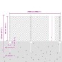 Cerca de Malla con 22 Postes U Verde 0.8x25 m de Acero by , fence posts - Ref: Foro24-3336247, Price: 154,28 €, Discount: %