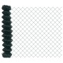Juego de Cerca de Jardín Juego de 2 Verde Acero Galvanizado by , fence posts - Ref: Foro24-3336252, Price: 169,52 €, Discount: %
