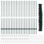 Cerca de Cadena con 22 postes U Verde 1.4x25 m Acero by , fence posts - Ref: Foro24-3336254, Price: 227,86 €, Discount: %