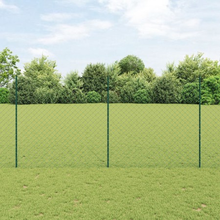 Juego de Vallas de Jardín Set de 2 Verde Metal 25x1.5 m von , Zaunpfosten - Ref: Foro24-3336255, Preis: 227,67 €, Rabatt: %
