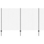 Cerca de Eslabones de Cadena con 20 Postes Gris 1.4x10 m Acero by , fence posts - Ref: Foro24-3336262, Price: 131,43 €, Disco...