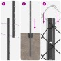 Cerca de Malla con 20 Postes en Gris 1.5x10 m de Acero by , fence posts - Ref: Foro24-3336263, Price: 125,62 €, Discount: %