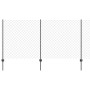 Cerca de Eslabones de Cadena con 20 Postes en U Gris 1.2x10 m Acero by , fence posts - Ref: Foro24-3336269, Price: 101,22 €, ...
