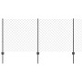 Juego de Cerca de Jardín Juego de 2 Gris Acero Galvanizado by , fence posts - Ref: Foro24-3336280, Price: 177,74 €, Discount: %
