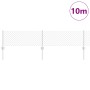 Cerca de Malla Electrosoldada con 10 Postes en Plata 0.4x10 m de Acero by , fence posts - Ref: Foro24-3336285, Price: 56,98 €...
