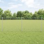 Cerca de Cadena con 10 Postes en Plata 0.8x10 m de Acero by , fence posts - Ref: Foro24-3336287, Price: 90,76 €, Discount: %